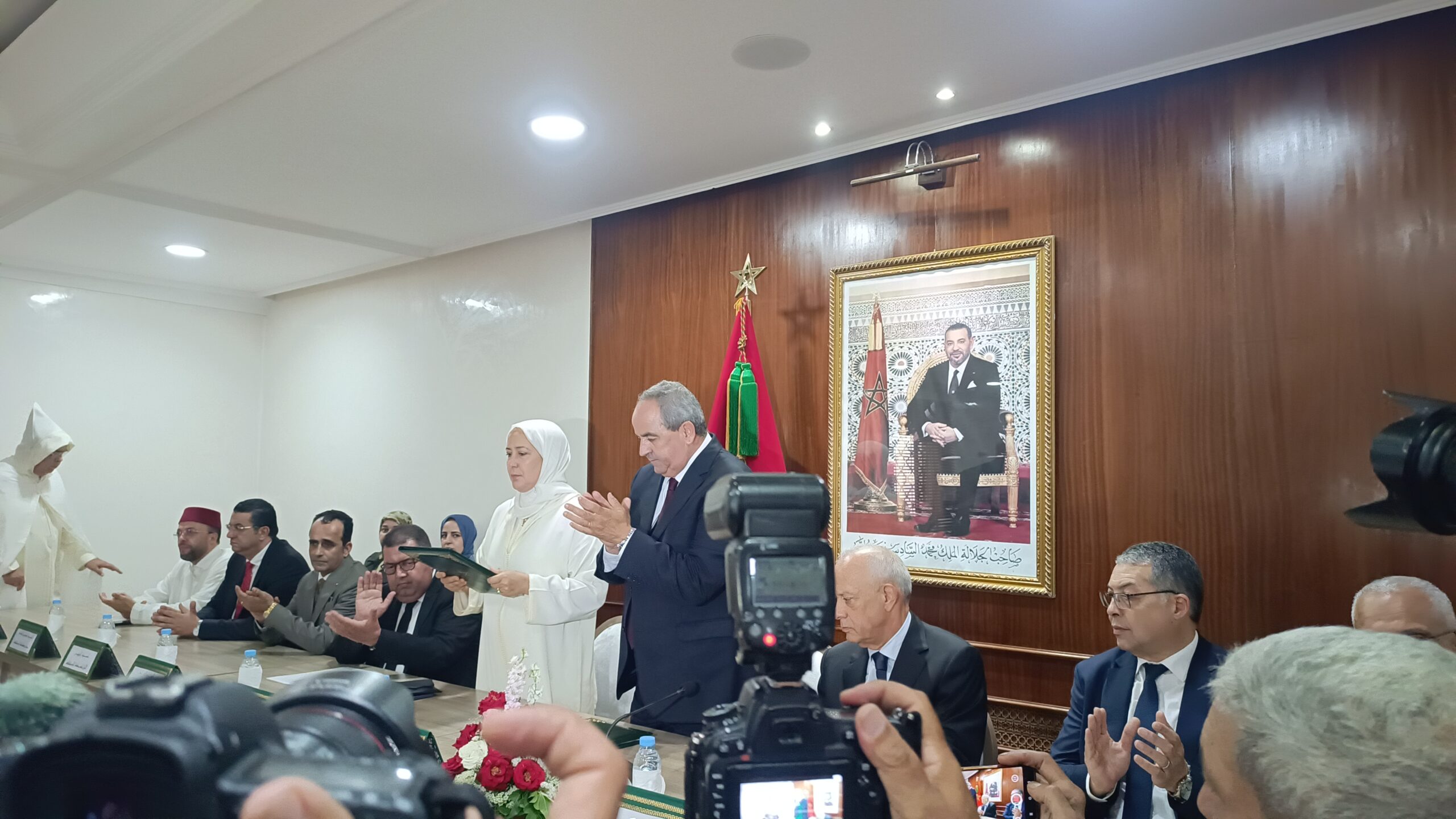 الميداوي يترأس حفل تنصيب بشرى برادي عاملا على عمالة مقاطعة عين الشق ( الصور والفيديو)